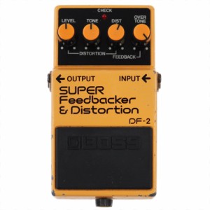 【中古】スーパーフィードバッカー ディストーション エフェクター BOSS DF-2 SUPER Feedbacker&Distortion ディストーション