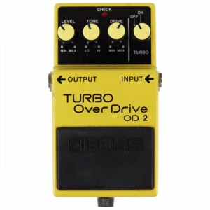 【中古】ターボオーバードライブ エフェクター BOSS OD-2 TURBO OverDrive ボス ギターエフェクター