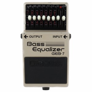 【中古】イコライザー エフェクター BOSS GEB-7 Bass Equalizer ベースエフェクター