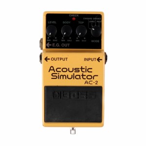 【中古】 アコースティックシミュレーター エフェクター BOSS AC-2 Acoustic Simulator ギターエフェクター