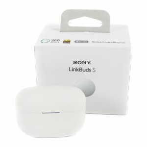 【中古】 イヤホン SONY LinkBuds S WH WF-LS900N ノイズキャンセリングイヤホン ソニー リンクバッズ