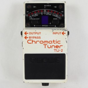 【中古】 クロマチックチューナー エフェクター BOSS TU-2 Chromatic Tuner ペダルチューナー