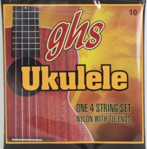 ウクレレ 弦 GHS 10/Standard Ukulele Clear Nylon