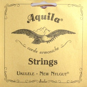 ウクレレ 弦 テナー 6弦用 AQUILA AQ-T6W Nylgut