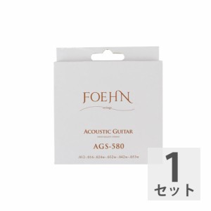 FOEHN AGS-580 Acoustic Guitar Strings Light 80/20 Bronze アコースティックギター弦 12-53