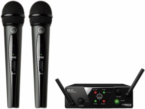 アーカーゲー AKG WMS40 PRO MINI2 VOCAL SET DUAL ワイアレスマイク2本セット