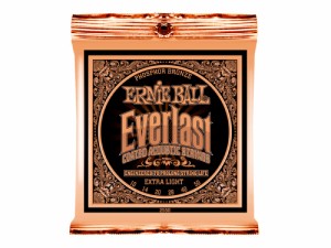 アーニーボール ERNIE BALL 2550 Everlast Coated PHOSPHOR BRONZE EXTRA LIGHT アコースティックギター弦 ×6セット