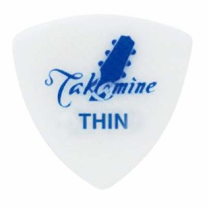 TAKAMINE P3W THIN ポリアセタール トライアングルピック×30枚