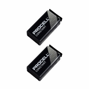 Duracell Procell PRO-9V 9V形 アルカリ乾電池×2セット