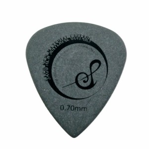 Sago Original Guitar Pick Teardrop 0.7mm Black Polyacetal ピック×10枚