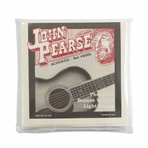 John Pearse 600L アコースティックギター弦 12-53×3セット