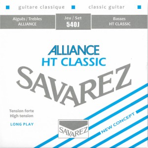 サバレス 弦 SAVAREZ 540J アリアンス×6SET クラシックギター弦 ハイテンション