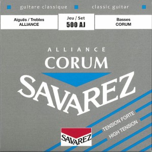 サバレス 弦 SAVAREZ 500AJ コラムアリアンス×3SET クラシックギター弦 ハイテンション