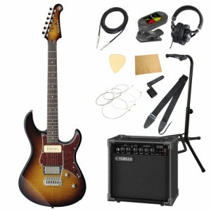 ヤマハ YAMAHA PACIFICA611VFM TBS パシフィカ GA15IIアンプ付き 入門11点 エレキギター初心者セット