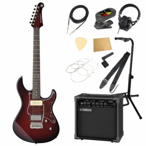 ヤマハ YAMAHA PACIFICA611VFM DRB パシフィカ GA15IIアンプ付き 入門11点 エレキギター初心者セット