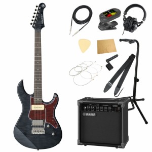 ヤマハ YAMAHA PACIFICA611VFM TBL パシフィカ GA15IIアンプ付き 入門11点 エレキギター初心者セット