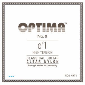 Optima Strings No6.NHT1 Nylon E1 High 1弦 バラ弦 クラシックギター弦×3本