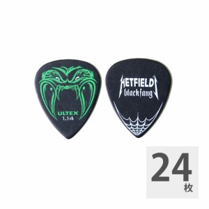 JIM DUNLOP HETFIELD BLK 1.14 ギターピック×24枚