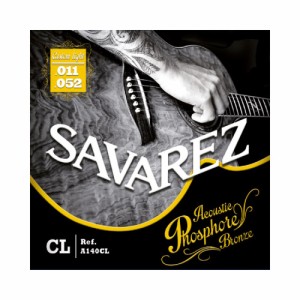 サバレス アコギ弦 SAVAREZ A140CL Phosphore Bronze Custom Light アコースティックギター弦×3セット