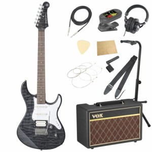 ヤマハ YAMAHA PACIFICA212VQM TBL パシフィカ VOXアンプ付き 入門11点 エレキギター初心者セット