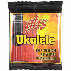 GHS H-T10/Hawaiian Tenor Ukulele Black Nylon ウクレレ弦×3セット