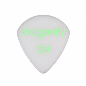 dragonfly PICK TDM 0.8 WHITE ピック×10枚