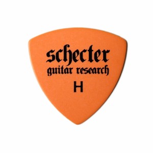 SCHECTER SPD-HP10 OR サンカク型 HARD ポリアセタールピック×10枚