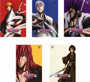 BLEACH ブリーチ 尸魂界 潜入篇 全5枚 第21話〜第41話 中古DVD 全巻セット レンタル落ち