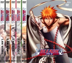 BLEACH ブリーチ 尸魂界 救出篇 全5枚 第42話〜第63話 中古DVD 全巻セット レンタル落ち