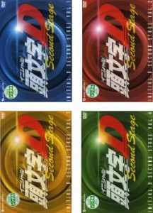 頭文字 イニシャル D Second Stage 全4枚 ACT1、2、3、4 中古DVD 全巻セット レンタル落ち