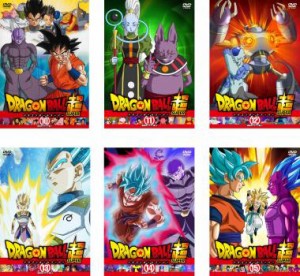 【ご奉仕価格】cs::ドラゴンボール 超 スーパー 全6枚 10、11、12、13、14、15 破壊神シャンパ編 1、2、3、4、5、6 中古DVD 全巻セット 