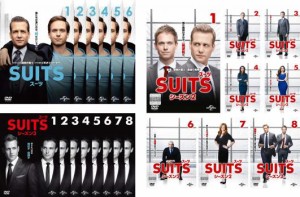 SUITS スーツ 全22枚 シーズン 1、2、3 中古DVD 全巻セット レンタル落ち