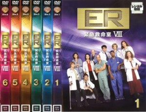 ER 緊急救命室 シーズン8 エイト 全6枚 第1話〜第22話 中古DVD 全巻セット レンタル落ち