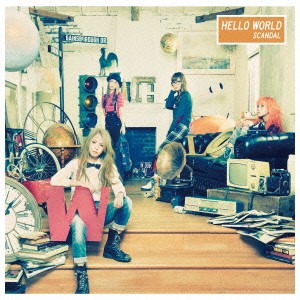 SCANDAL HELLO WORLD 通常盤  中古CD レンタル落ち