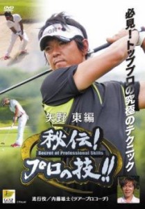 ゴルフ 秘伝プロの技 矢野東編 中古DVD