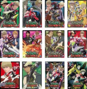 TIGER & BUNNY タイガー&バニー 全12枚 TV版 全8巻 + SPECIAL EDITION SIDE BUNNY + SIDE TIGER + 劇場版 The Beginning + The Rising 中