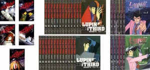 【ご奉仕価格】ルパン三世 LUPIN THE THIRD TVシリーズ 全41枚 first 全5巻 + second 全26巻 + PART3 全10巻 中古DVD 全巻セット レンタ