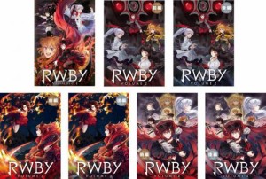 RWBY 全7枚 Volume1、2 前・後編、3 前・後編、4 前・後編 中古DVD 全巻セット レンタル落ち