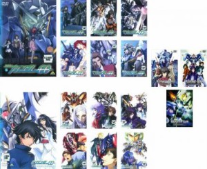 機動戦士ガンダム00 ダブルオー 全17枚 ファーストシーズン 全7巻 + セカンドシーズン 全7巻 + スペシャルエディション 全3巻 中古DVD 全