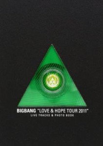 BIGBANG BIGBANG ”LOVE & HOPE TOUR 2011” LIVE TRACKS & PHOTO BOOK CD+写真集 初回生産限定盤  中古CD レンタル落ち