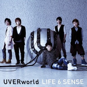 ケース無:: UVERworld LIFE 6 SENSE 通常盤  中古CD レンタル落ち