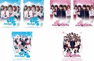 咲 Saki 全6枚 全2巻 + 映画版 + 阿知賀編 全2巻 + THE MOVIE 中古DVD 全巻セット レンタル落ち