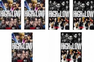 HiGH&LOW 全6枚 SEASON1、SEASON2 中古DVD 全巻セット レンタル落ち