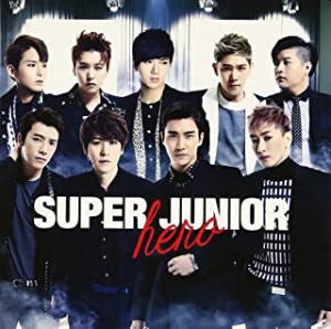 【ご奉仕価格】ケース無:: SUPER JUNIOR Hero 2CD+DVD 中古CD レンタル落ち