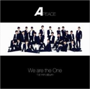 tsP::ケース無:: Apeace We are the One 1st mini album  中古CD レンタル落ち