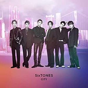 ケース無:: SixTONES CITY 通常盤  中古CD レンタル落ち