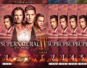 SUPERNATURAL スーパーナチュラル XV フィフティーン ファイナル シーズン15 PART2 全5枚 第11話〜第20話 最終 中古DVD 全巻セット レン