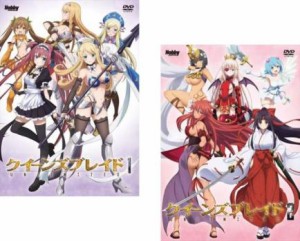 クイーンズブレイド UNLIMITED 全2枚 1、2 中古DVD 全巻セット 2P レンタル落ち