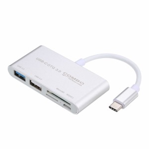 USB 3.1 Type-C USB 2.0 USB 3.0 ハブ OTG SDカード microSDカード カードリーダー