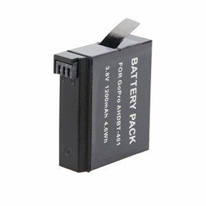 GoPro Hero 4 対応 リチャージャブルバッテリー AHDBT-401 1200mAh